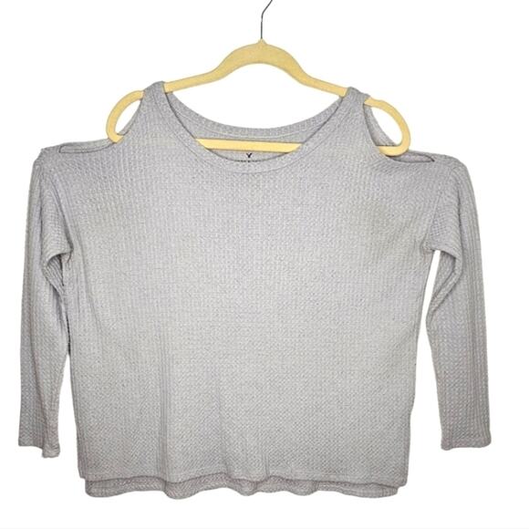 American Eagle Soft and Sexy Plush Open Shoulder Long Sleeve Tunic - Picture 7 of 9